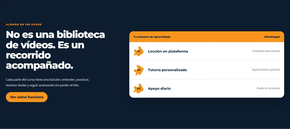 Presentación del curso y del acompañamiento semanal.