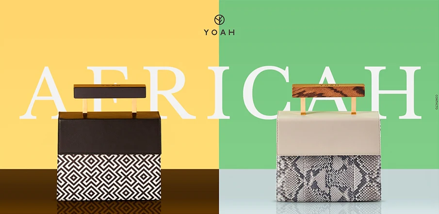 Tienda online de YOAH mostrada en un portátil moderno
